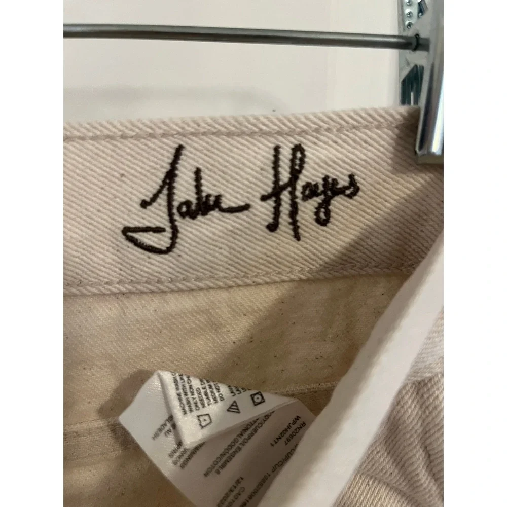 Dickies Skateboarding Jake Hayes Relaxed Fit Denim Pants Cream‎ Off White